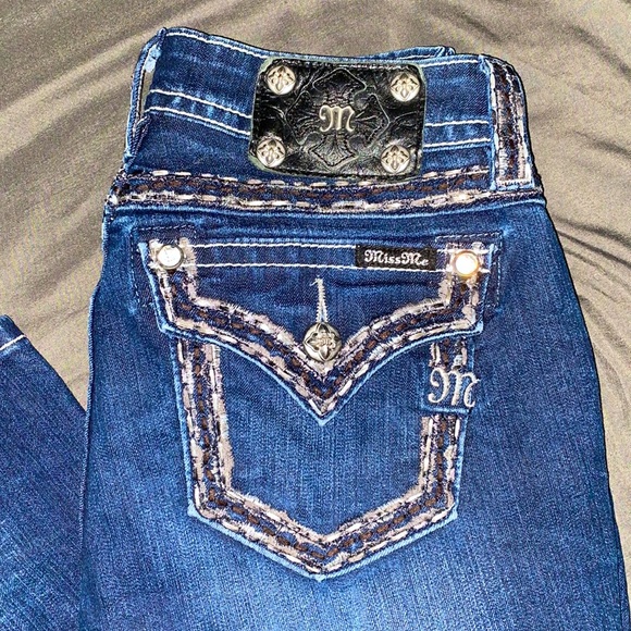 Miss Me Jeans size 27X34 - Picture 2 of 5
